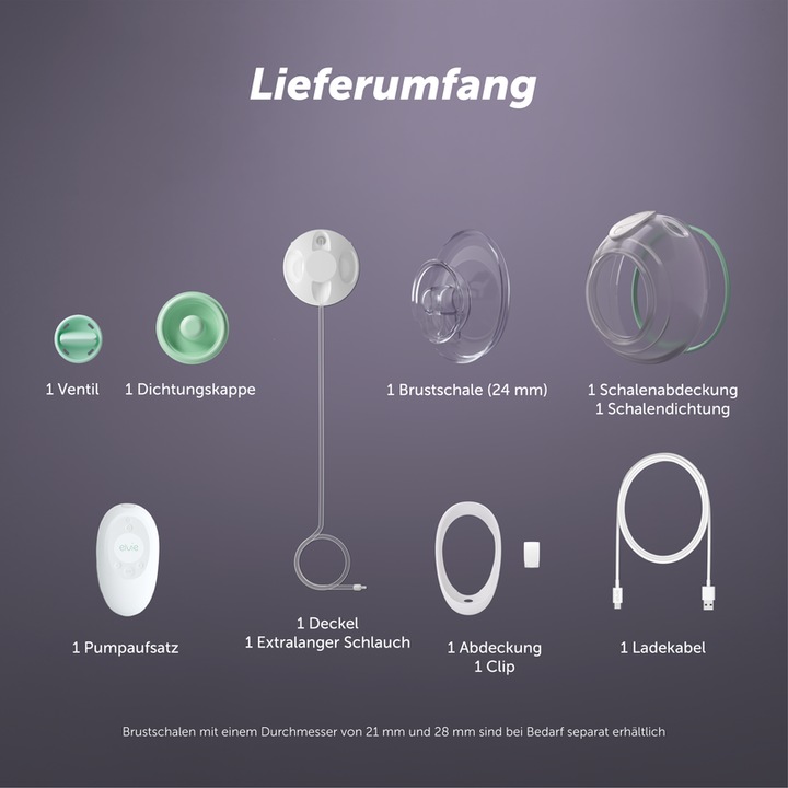 Produktbild Elvie Einzelmilchpumpe Stride