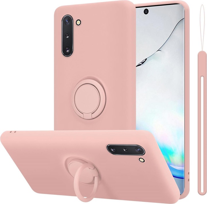 Actual product image Cadorabo TPU Liquid Ring Silicone Case Cover (Samsung Galaxy Note 10)