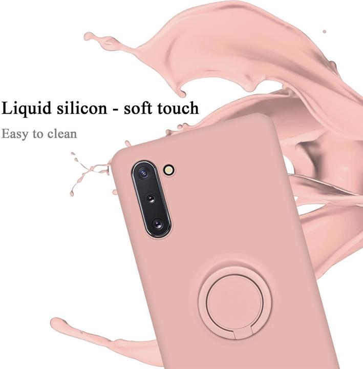 Actual product image Cadorabo TPU Liquid Ring Silicone Case Cover (Samsung Galaxy Note 10)