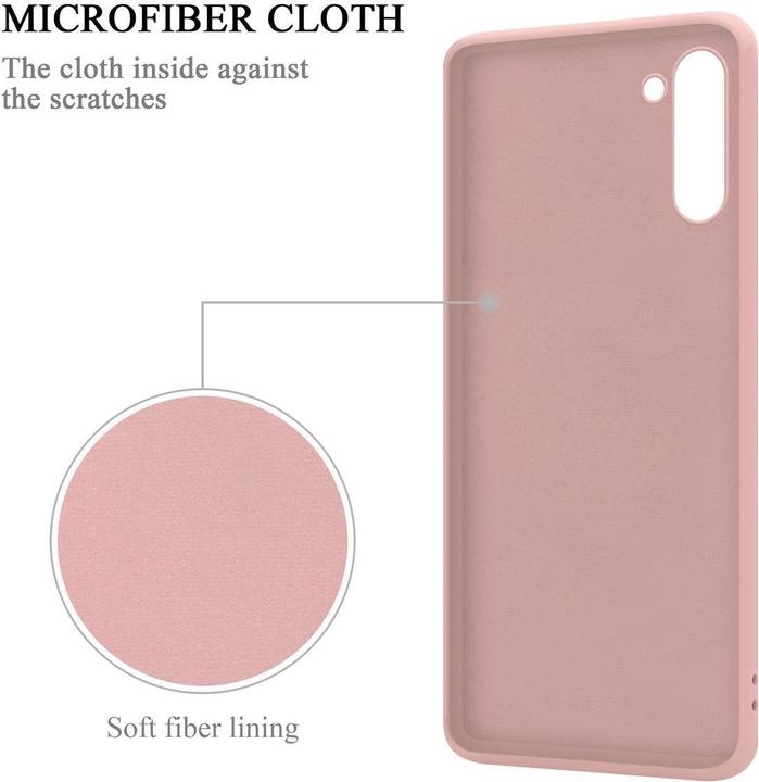 Actual product image Cadorabo TPU Liquid Ring Silicone Case Cover (Samsung Galaxy Note 10)