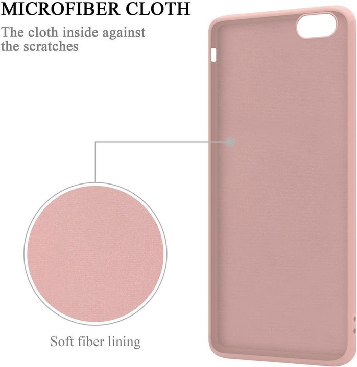 Actual product image Cadorabo TPU Liquid Ring Silicone Case Cover (Apple iPhone 6 Plus)
