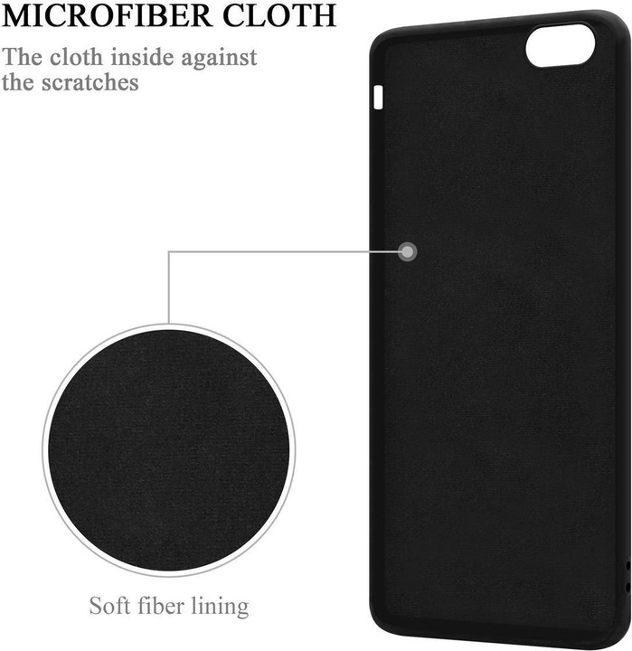 Actual product image Cadorabo TPU Liquid Ring Silicone Case Cover (Apple iPhone 6 Plus)