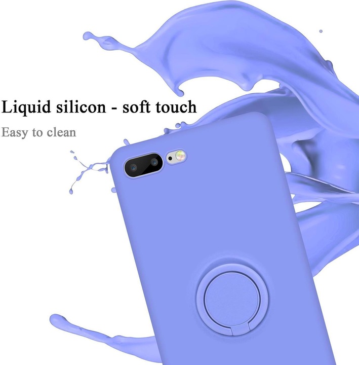 Produktbild Cadorabo TPU Liquid Ring Silicone Case Hülle (Apple iPhone 7 Plus, Apple iPhone 7s Plus)