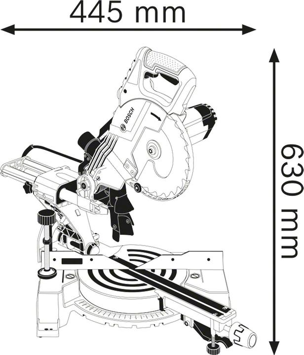 Image du produit Bosch Professional GCM 80 SJ