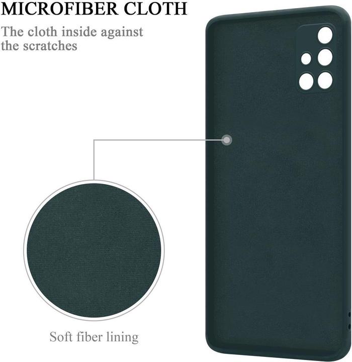 Actual product image Cadorabo TPU Liquid Ring Silicone Case Cover (Samsung Galaxy M40s)