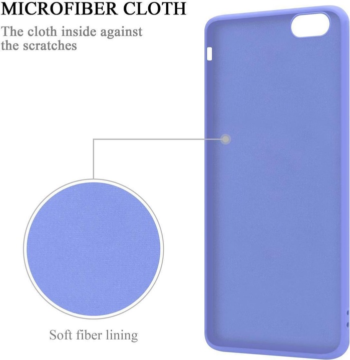 Actual product image Cadorabo TPU Liquid Ring Silicone Case Cover (Apple iPhone 6)