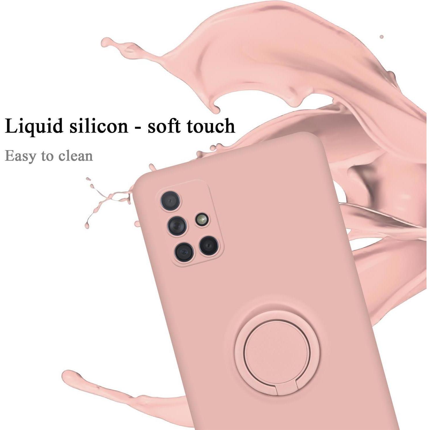 Thumbnail - Cadorabo TPU Liquid Ring Silicone Case Hülle (Samsung Galaxy M40s), Smartphone Hülle, Rosa