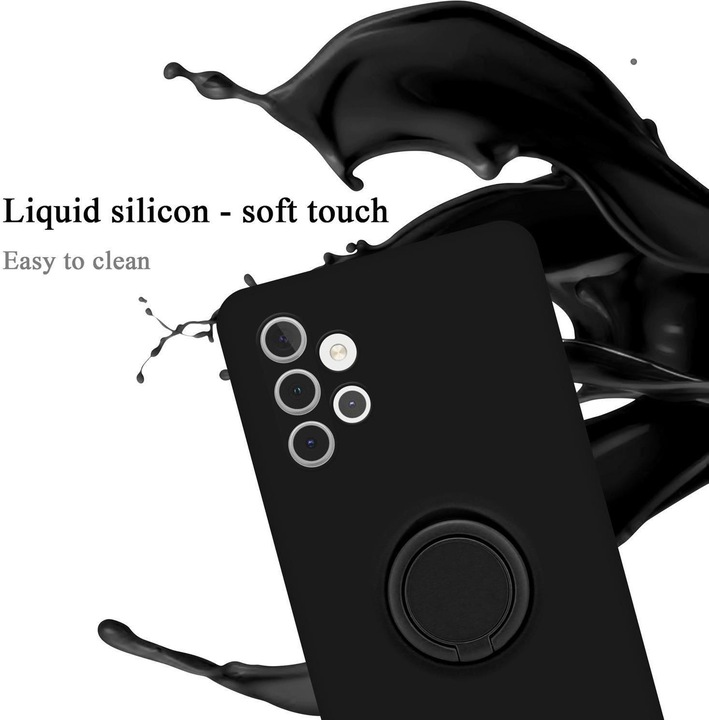 Actual product image Cadorabo TPU Liquid Ring Silicone Case Cover (Samsung Galaxy A32 5G)