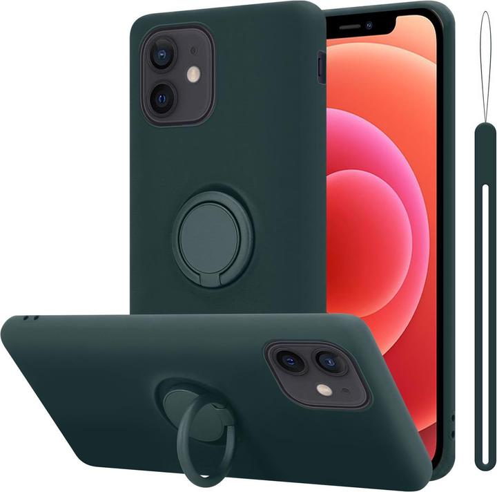 Actual product image Cadorabo TPU Liquid Ring Silicone Case Cover (Apple iPhone 12 mini)