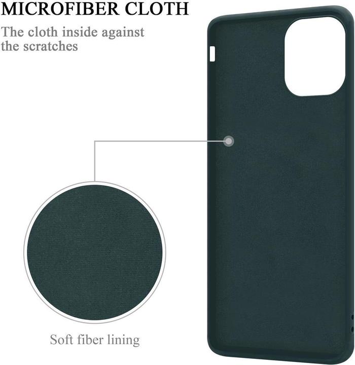 Actual product image Cadorabo TPU Liquid Ring Silicone Case Cover (Apple iPhone 12 mini)