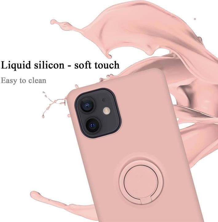 Image du produit Cadorabo TPU Liquid Ring Silicone Case Cover (Apple iPhone 12 mini)