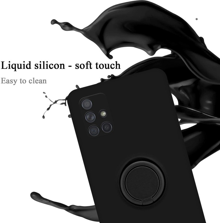 Actual product image Cadorabo TPU Liquid Ring Silicone Case Cover (Samsung Galaxy M40s)