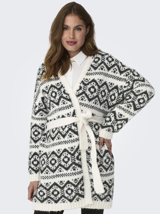 Actual product image Only ONLCARIN LIFE LS JQ BELT CARD KNT Cardigan (L)