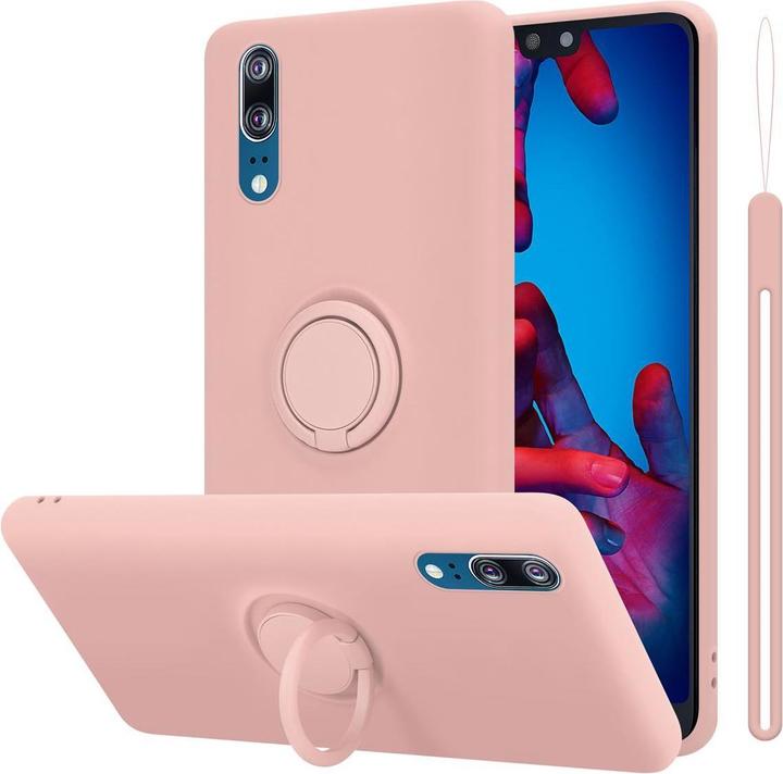Actual product image Cadorabo TPU Liquid Ring Silicone Case Cover (Cubot P20)