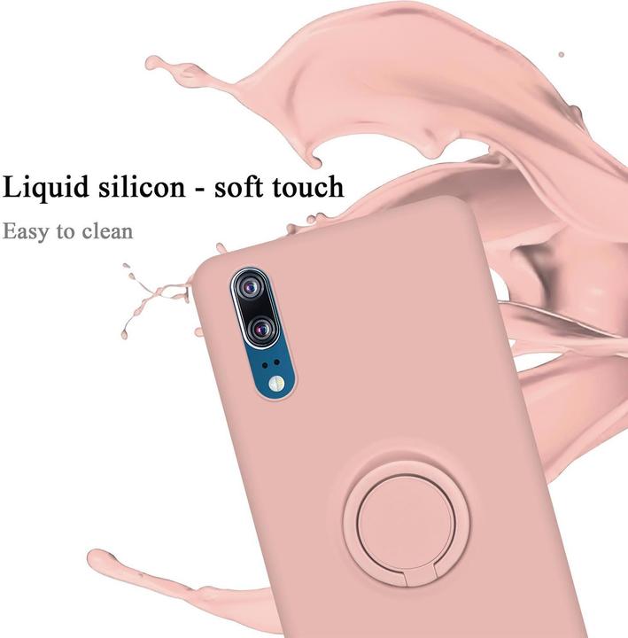 Actual product image Cadorabo TPU Liquid Ring Silicone Case Cover (Cubot P20)
