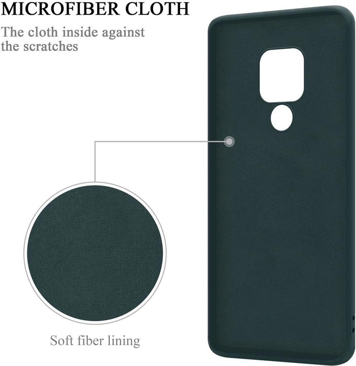 Actual product image Cadorabo TPU Liquid Ring Silicone Case Cover (Mate 20)