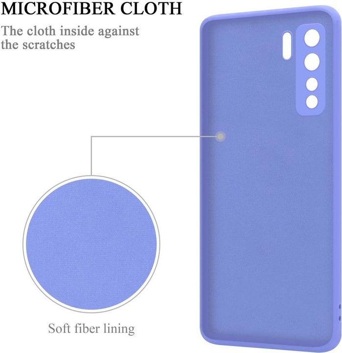 Immagine prodotto Cadorabo Custodia in silicone TPU Liquid Ring Cover (Huawei Nova 7i, Huawei P40 Lite, Huawei Nova 6 SE)