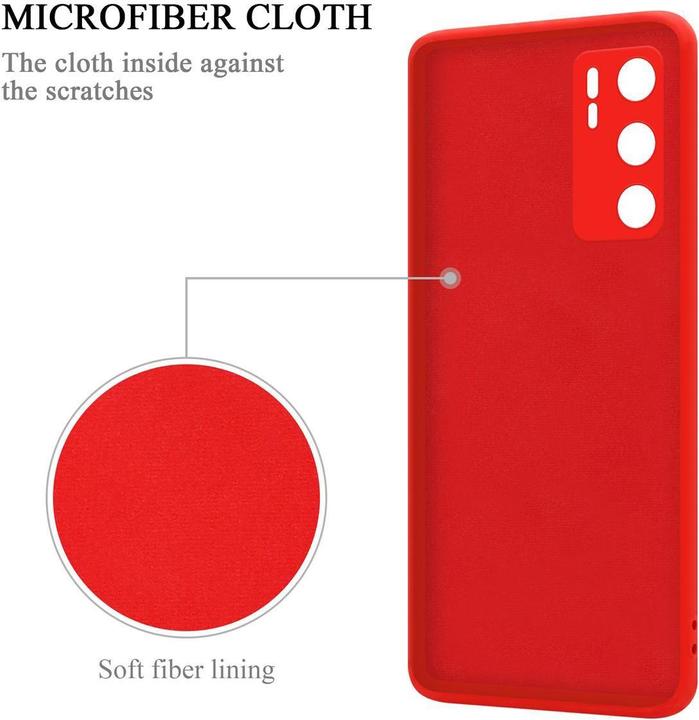 Actual product image Cadorabo TPU Liquid Ring Silicone Case Cover (Huawei P40)