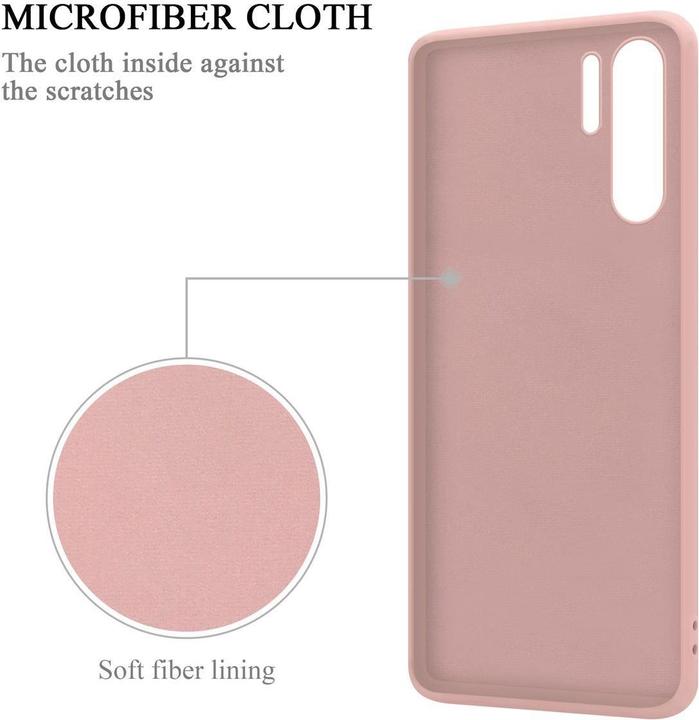Actual product image Cadorabo TPU Liquid Ring Silicone Case Cover (Huawei P30 Pro)