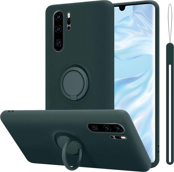 Actual product image Cadorabo TPU Liquid Ring Silicone Case Cover (Huawei P30 Pro)