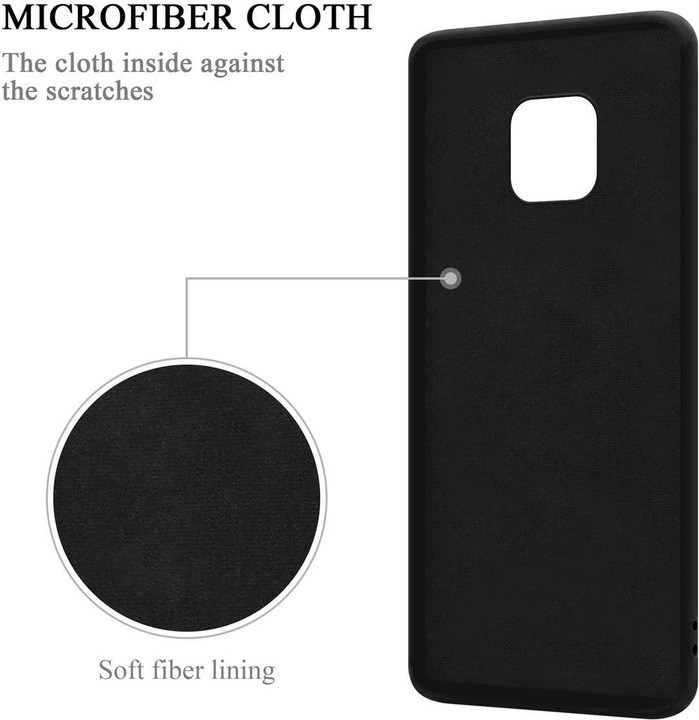 Actual product image Cadorabo TPU Liquid Ring Silicone Case Cover (Mate 20 Pro)