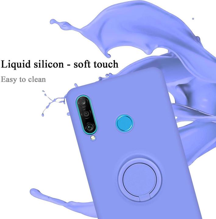 Image du produit Cadorabo TPU Liquid Ring Silicone Case Cover (Huawei P30 Lite)