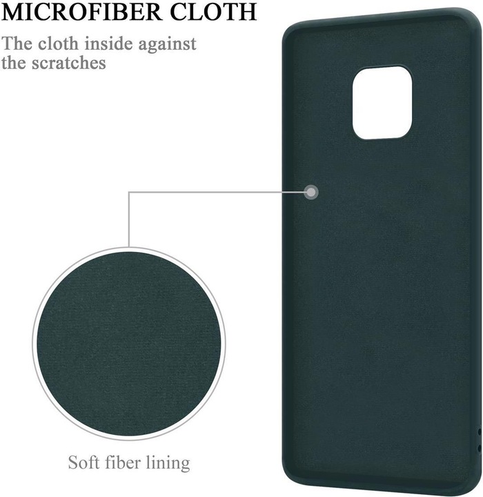 Actual product image Cadorabo TPU Liquid Ring Silicone Case Cover (Mate 20 Pro)