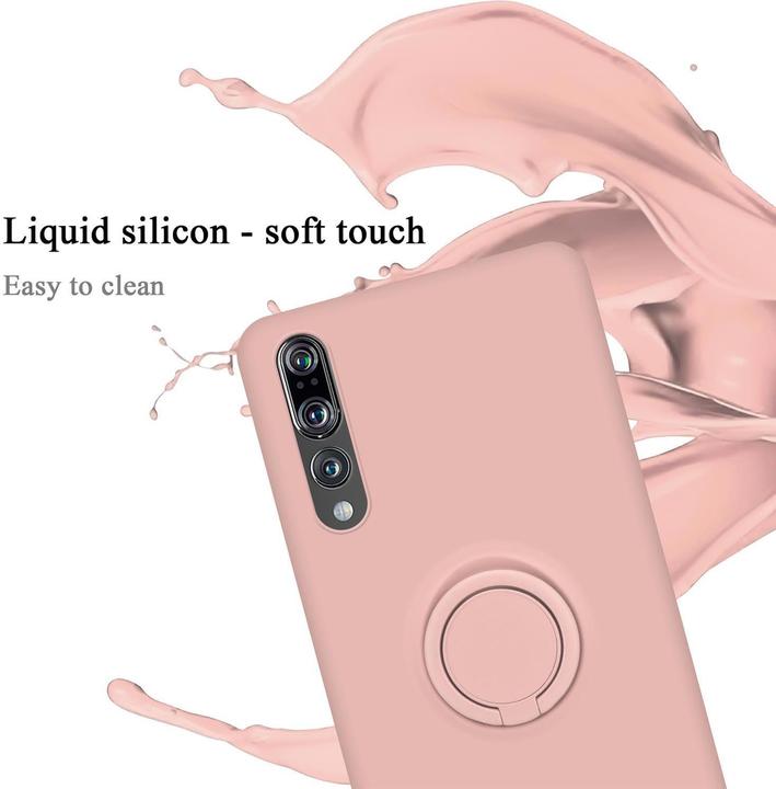 Image du produit Cadorabo TPU Liquid Ring Silicone Case Cover (Huawei P20 Pro, Huawei P20 Plus)
