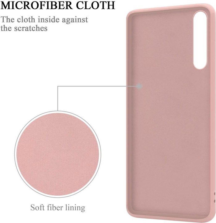 Actual product image Cadorabo TPU Liquid Ring Silicone Case Cover (Huawei P20 Pro, Huawei P20 Plus)