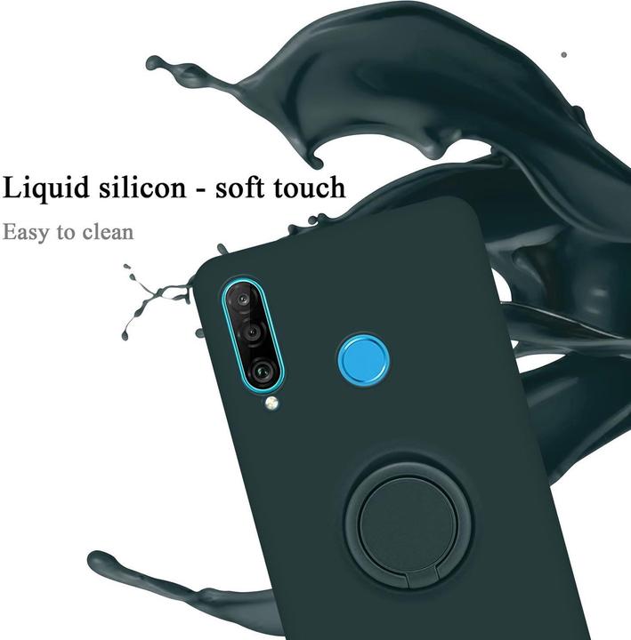 Actual product image Cadorabo TPU Liquid Ring Silicone Case Cover (Huawei P30 Lite)