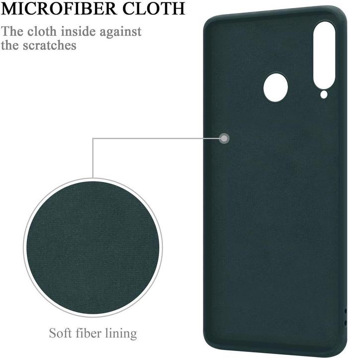 Actual product image Cadorabo TPU Liquid Ring Silicone Case Cover (Huawei P30 Lite)