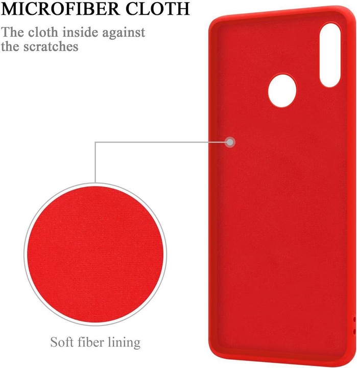 Actual product image Cadorabo TPU Liquid Ring Silicone Case Cover (Huawei Nova 3E)