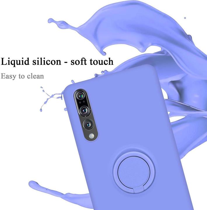 Image du produit Cadorabo TPU Liquid Ring Silicone Case Cover (Huawei P20 Pro, Huawei P20 Plus)