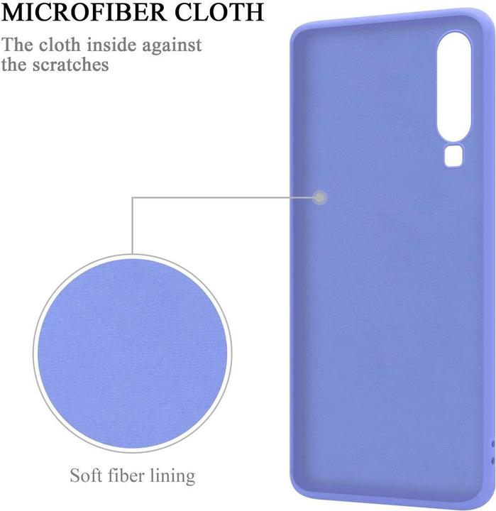 Actual product image Cadorabo TPU Liquid Ring Silicone Case Cover (Huawei P30)
