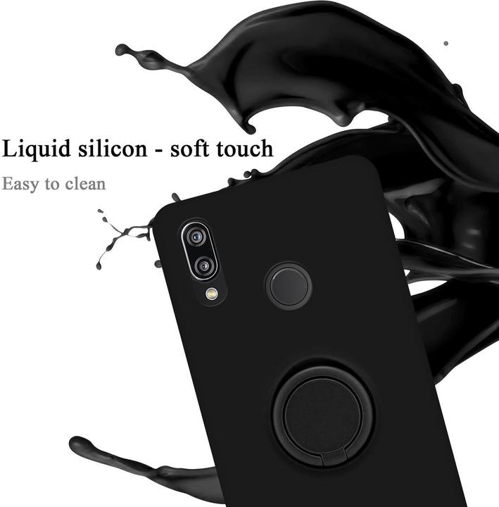 Actual product image Cadorabo TPU Liquid Ring Silicone Case Cover (Huawei Nova 3E)