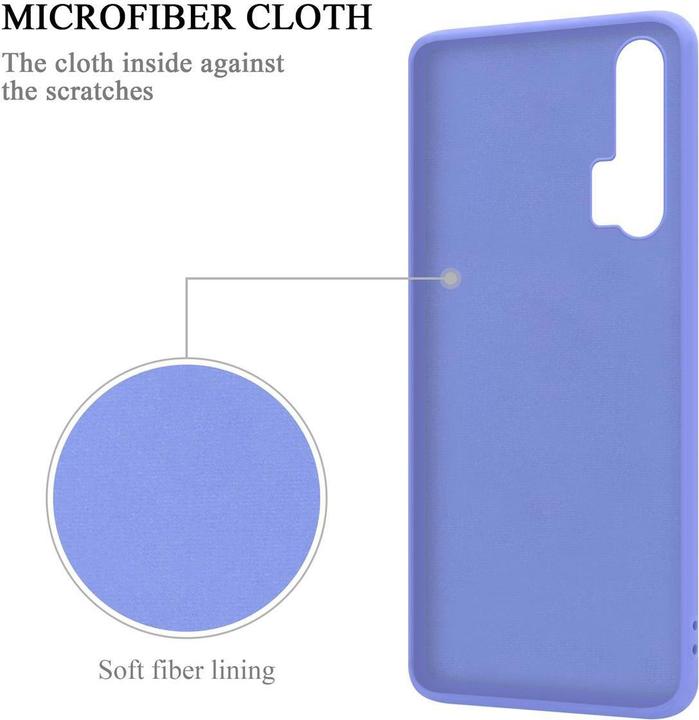 Actual product image Cadorabo TPU Liquid Ring Silicone Case Cover (Honor 20 Pro)