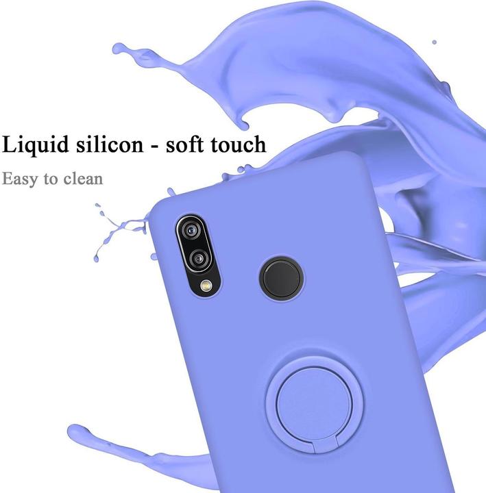 Actual product image Cadorabo TPU Liquid Ring Silicone Case Cover (Huawei Nova 3E)