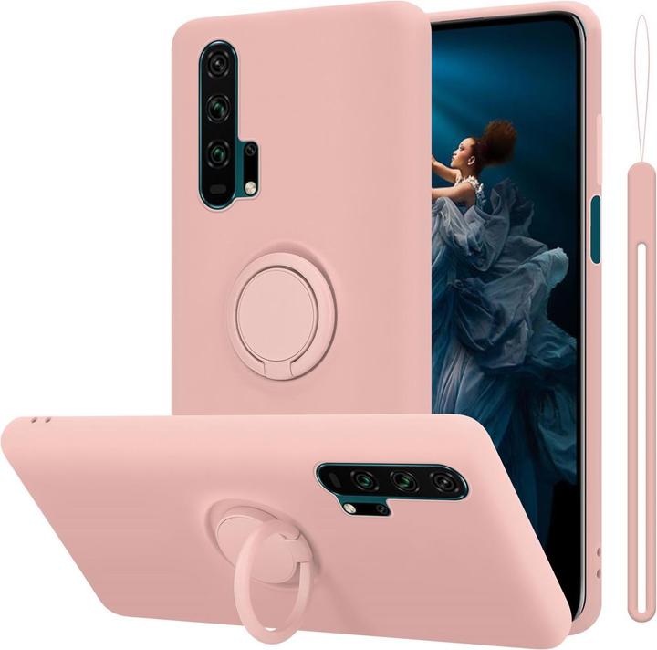 Actual product image Cadorabo TPU Liquid Ring Silicone Case Cover (Honor 20 Pro)