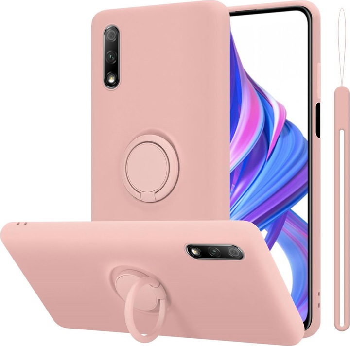 Actual product image Cadorabo TPU Liquid Ring Silicone Case Cover (Honor 9X)