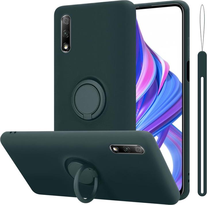 Actual product image Cadorabo TPU Liquid Ring Silicone Case Cover (Honor 9X)