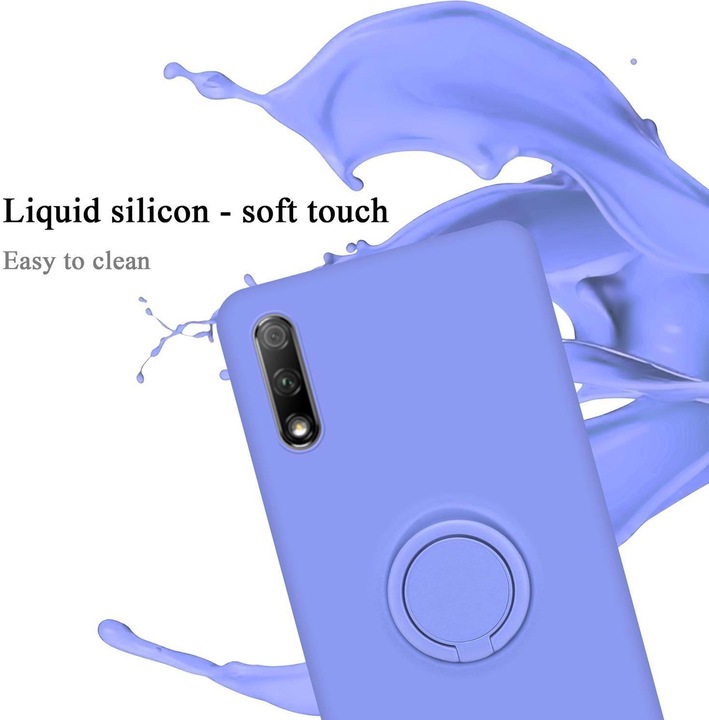 Immagine prodotto Cadorabo Custodia in silicone TPU Liquid Ring Cover (Honor 9X)