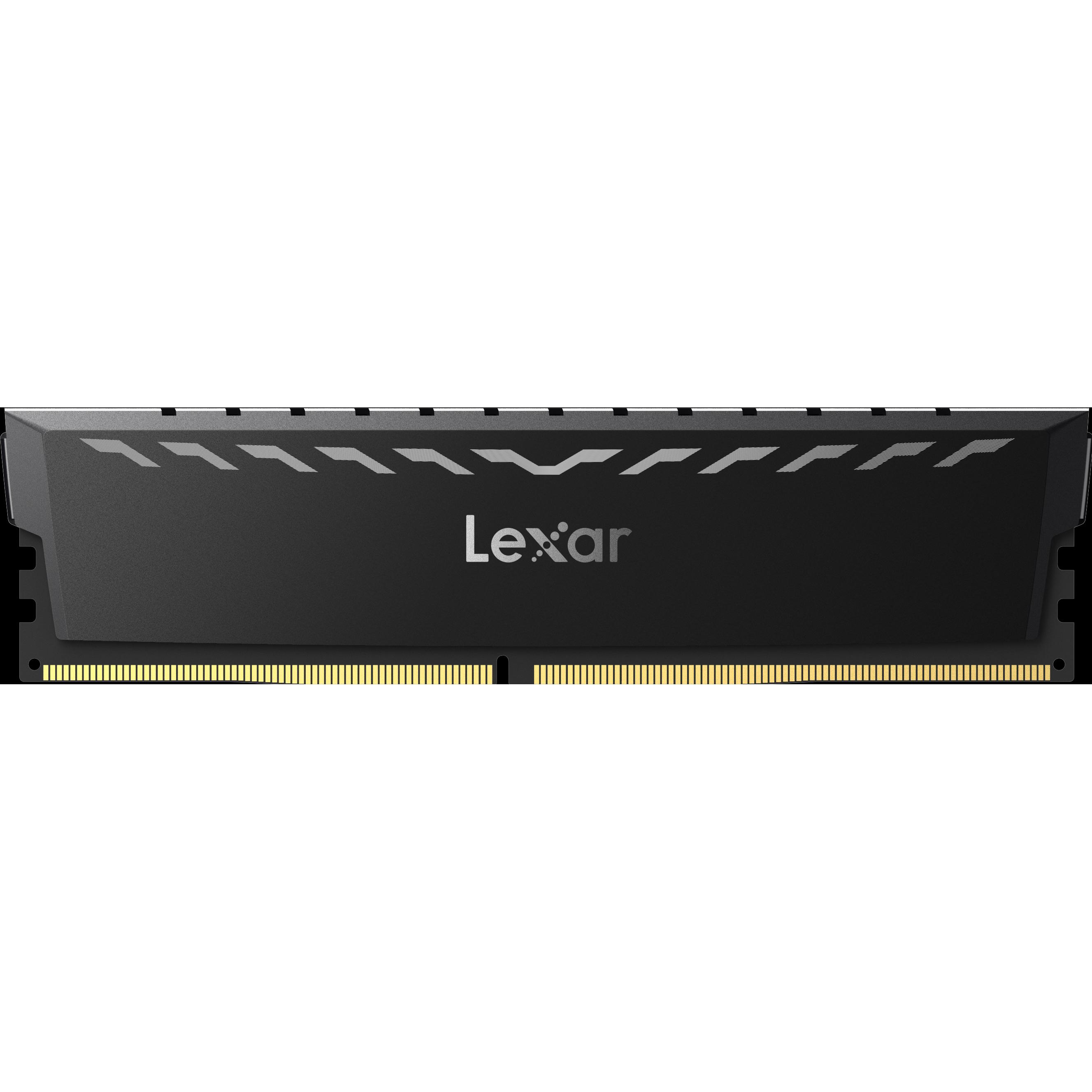 Lexar Memory DDR4 THOR OC (2*)/3600 black (2 x 8GB, 3600 MHz, DDR4-RAM, U-DIMM), RAM, Schwarz