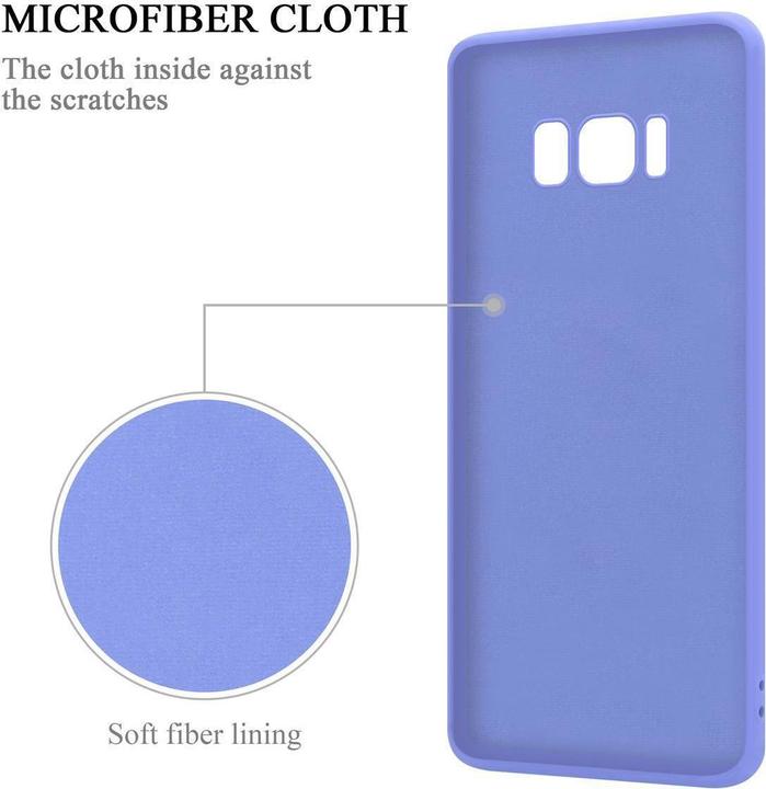 Actual product image Cadorabo TPU Liquid Ring Silicone Case Cover (Samsung Galaxy S8+)