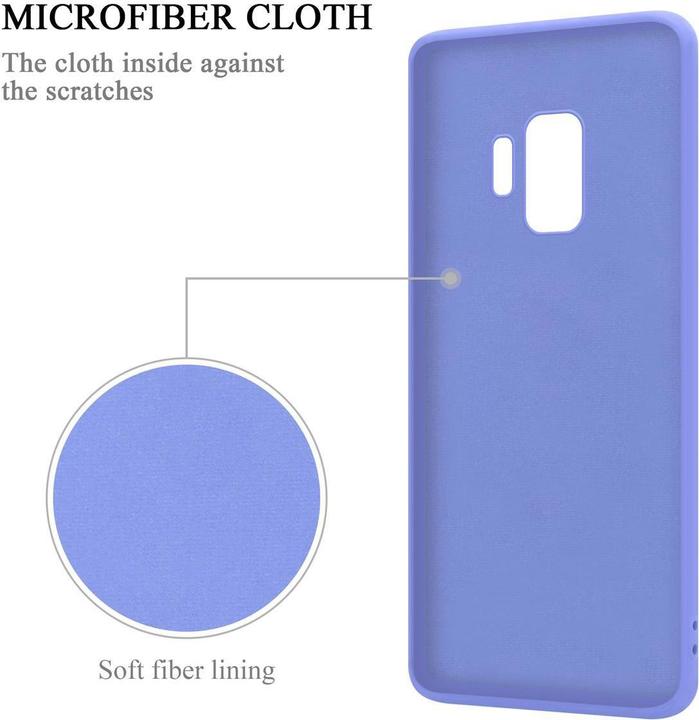 Actual product image Cadorabo TPU Liquid Ring Silicone Case Cover (Samsung Galaxy S9+)