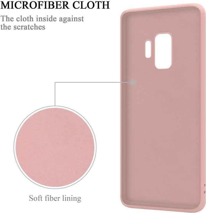 Actual product image Cadorabo TPU Liquid Ring Silicone Case Cover (Samsung Galaxy S9+)
