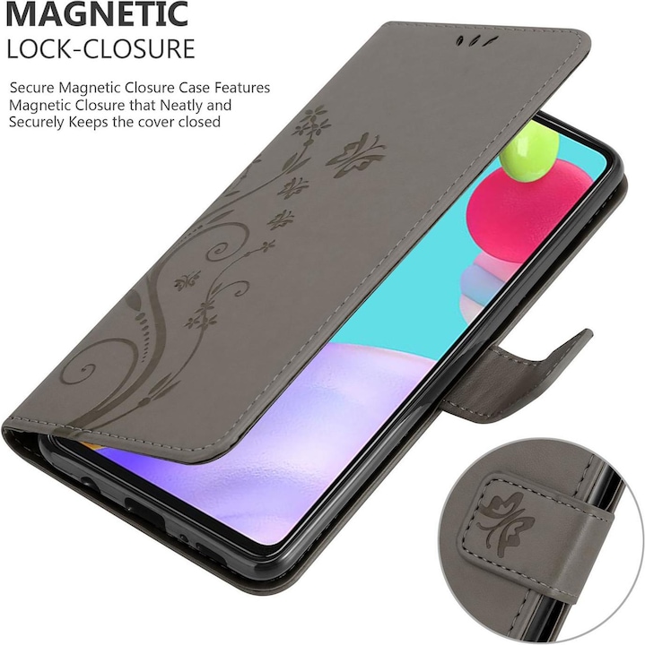 Actual product image Cadorabo Flower Book cover (Samsung Galaxy A52, Samsung Galaxy A52 5G, Samsung Galaxy A52s 5G)