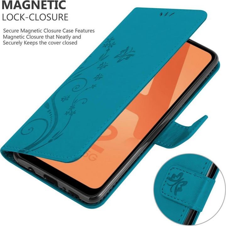 Actual product image Cadorabo Flower Book cover (Samsung Galaxy A32 5G)