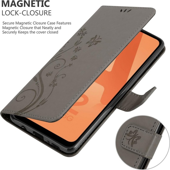 Actual product image Cadorabo Flower Book cover (Samsung Galaxy A32 5G)