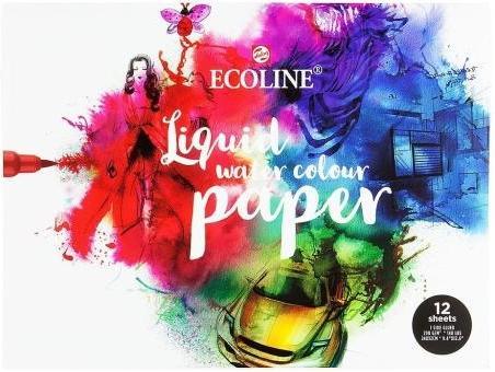 Produktbild Talens Papier Ecoline Mix (24 x 32 cm, Speziallineatur, Harter Einband)