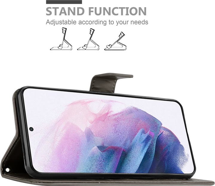 Actual product image Cadorabo Flower Book cover (Samsung Galaxy S21+)
